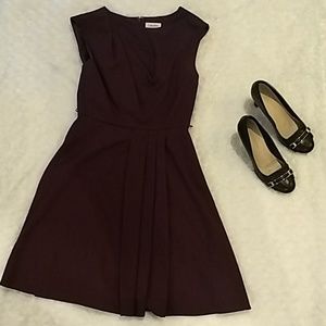 Purple Calvin Klein dress